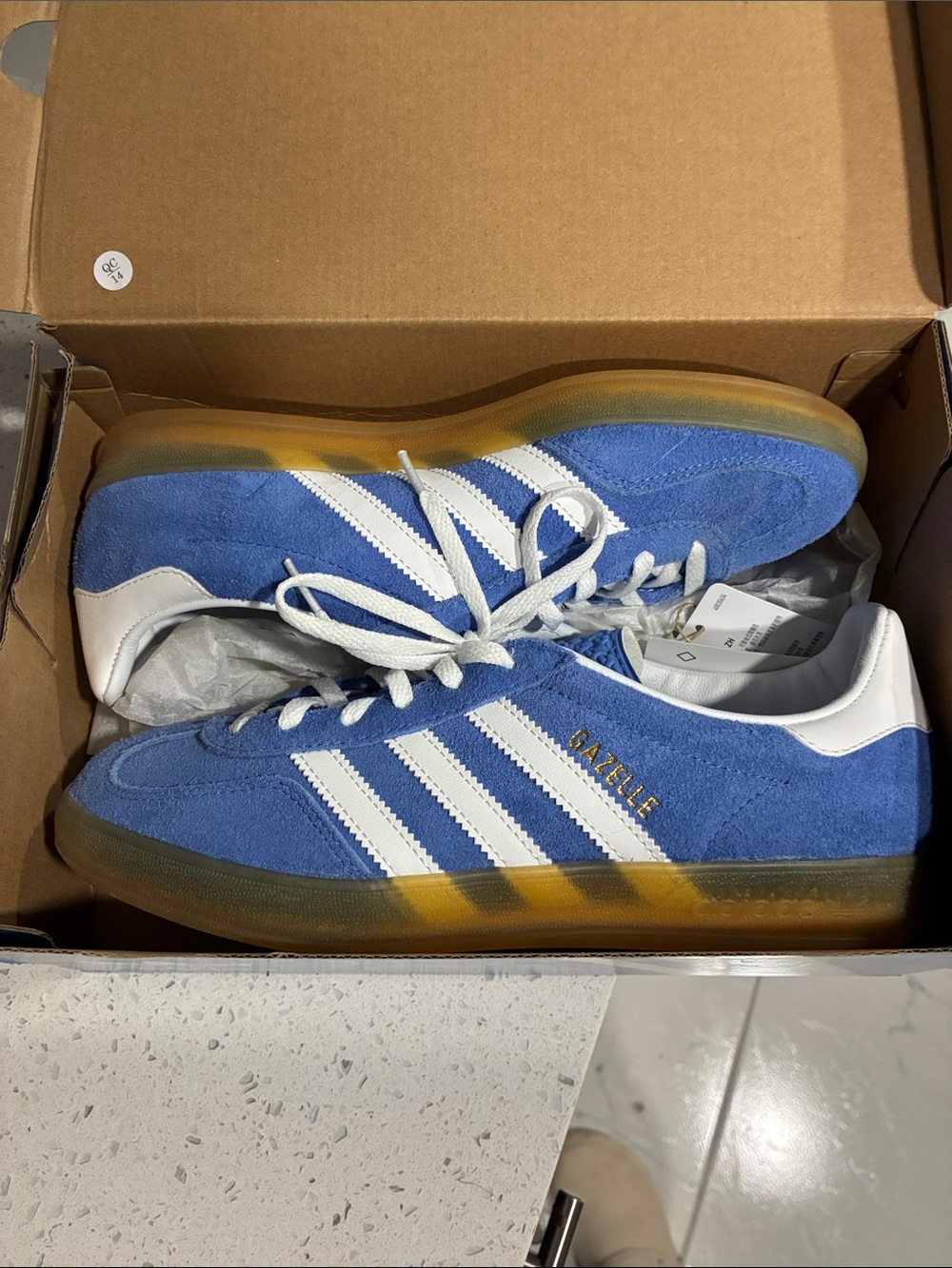 Adidas Gazelle Sneakers women - Blue /White